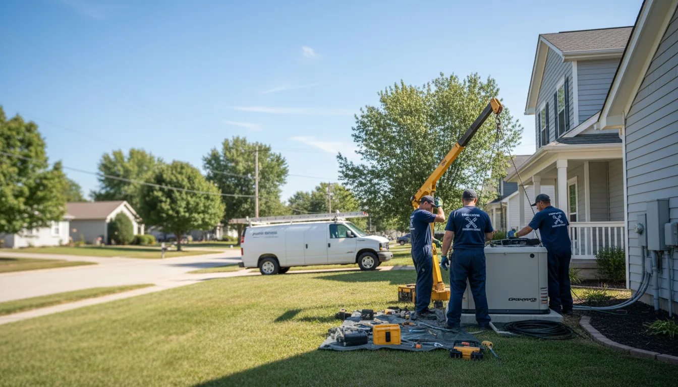 Generator Installation in Wilsonville, AL near me